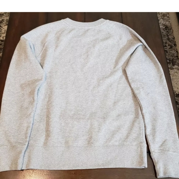 Marc Jacobs Red Disco Terry Lined Sweatshirt Women's XXS Gray Oversized - Picture 3 of 5